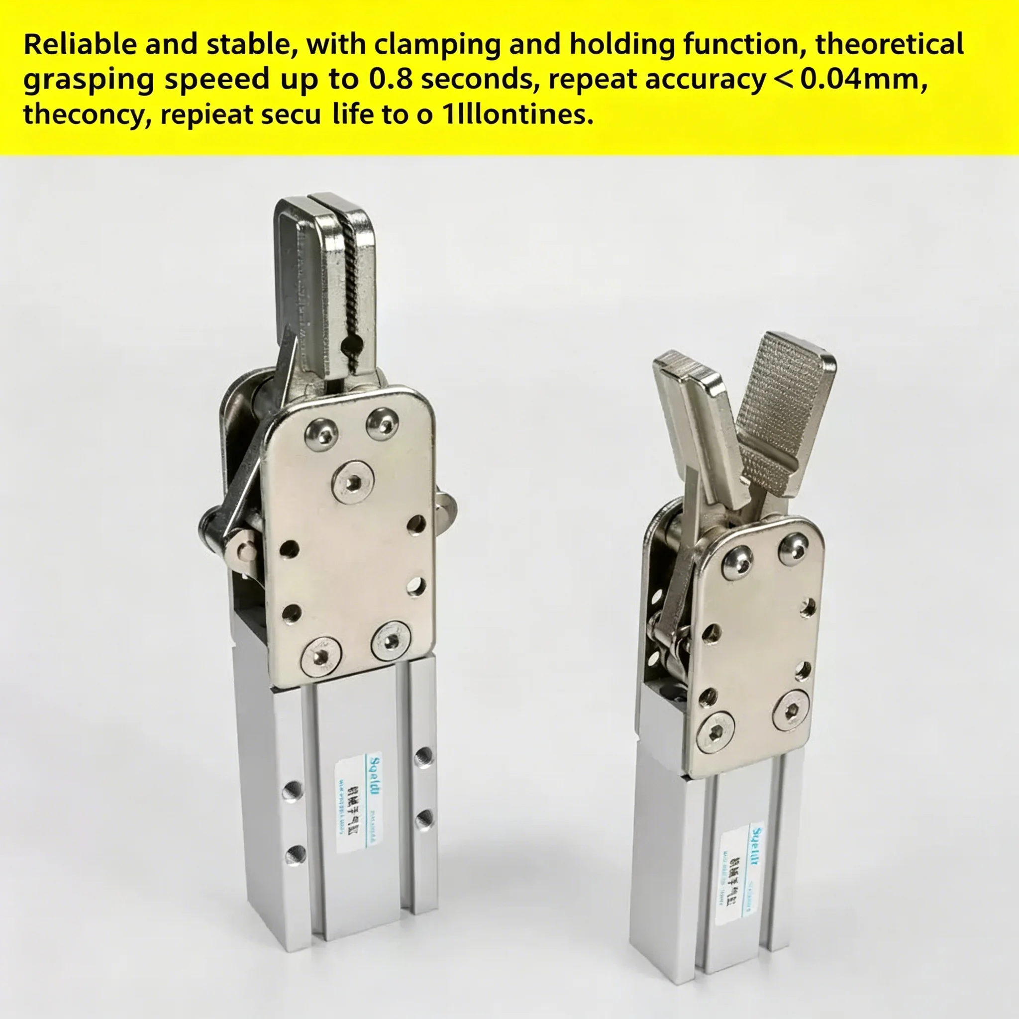 2015D 1615D Pneumatic Cylinder Gripper for Robotic Machines Single-acting Double-acting Manipulator End Clamps