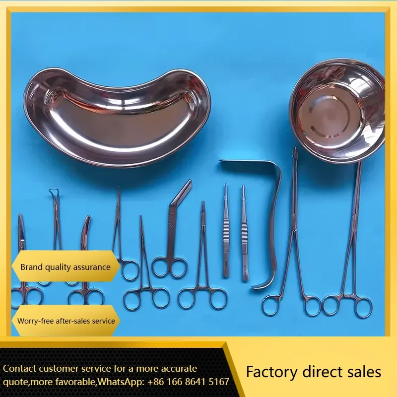 Medical Normal Delivery Instrument Set 25 Pcs Gynecology Baby Delivery Set