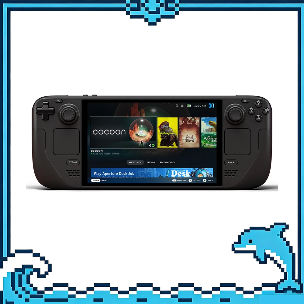 Valve Steam Deck OLED Handheld Gaming PC 512GB 7.4 Inch 90Hz Touchscreen SteamOS Portable Game Console with WiFi 6E Bluetooth