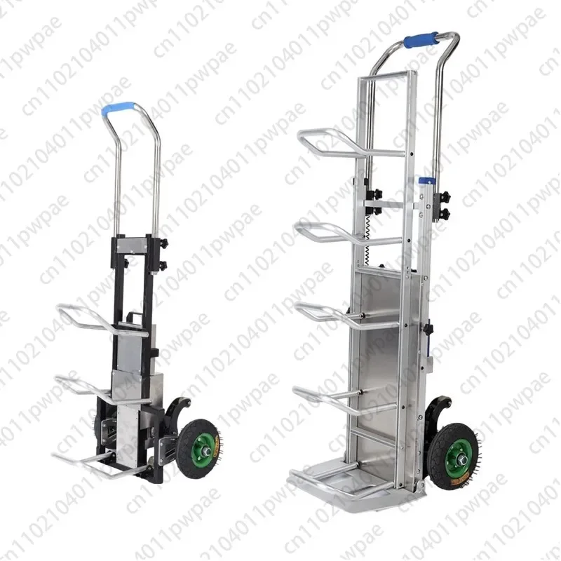 Electric Stair Climbing Hand Truck Dolly for Bottled Water Delivery Household Cylinder Moving Stair Climber