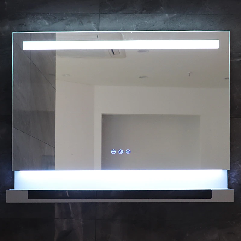Made In China Bathroom Led Mirror Modern Design Style Touch Screen Vanity LED Light Washroom Mirror
