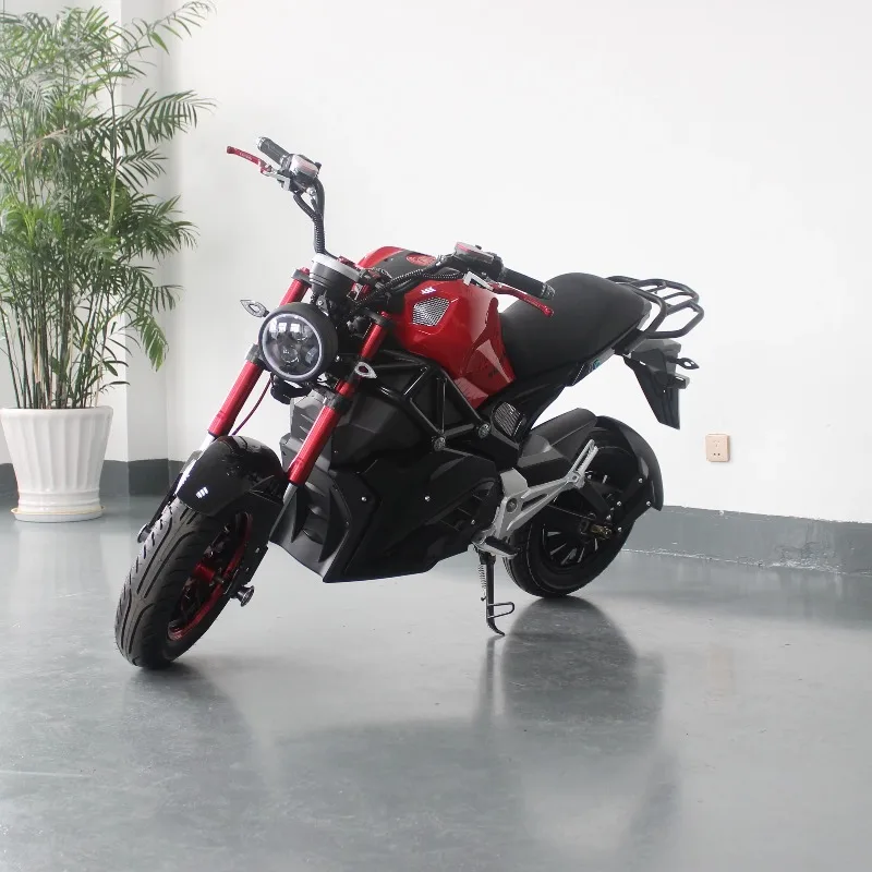 2025 أحدث Rlittle Monster Etro سريع دراجة نارية سباق كهربائية 80 km/ساعة دراجة نارية رياضية للبالغين 72 فولت 2000 واط محرك رياضي فولاذي