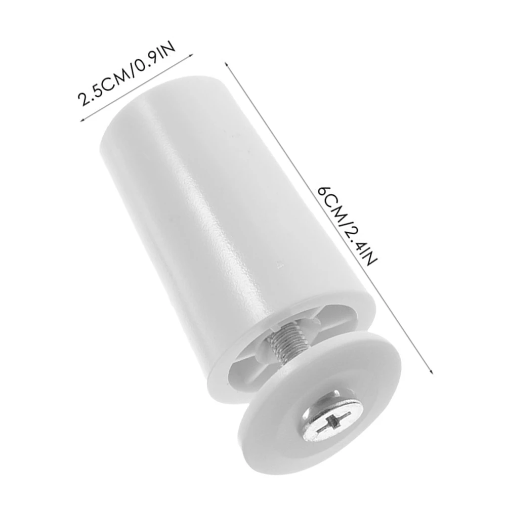 2 قطعة سدادات أعمى البلاستيك سبائك الألومنيوم المدمجة الأسطوانة مصراع استبدال أجزاء للمنزل مكتب مصراع إصلاح أجزاء