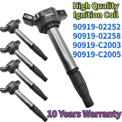 1PCS 90919-02258 90919-02252 UF-619 For Toyota Corolla IM Matrix Prius Vibe Scion IM XD L4 C1714 Ignition Coil 90919-C2005