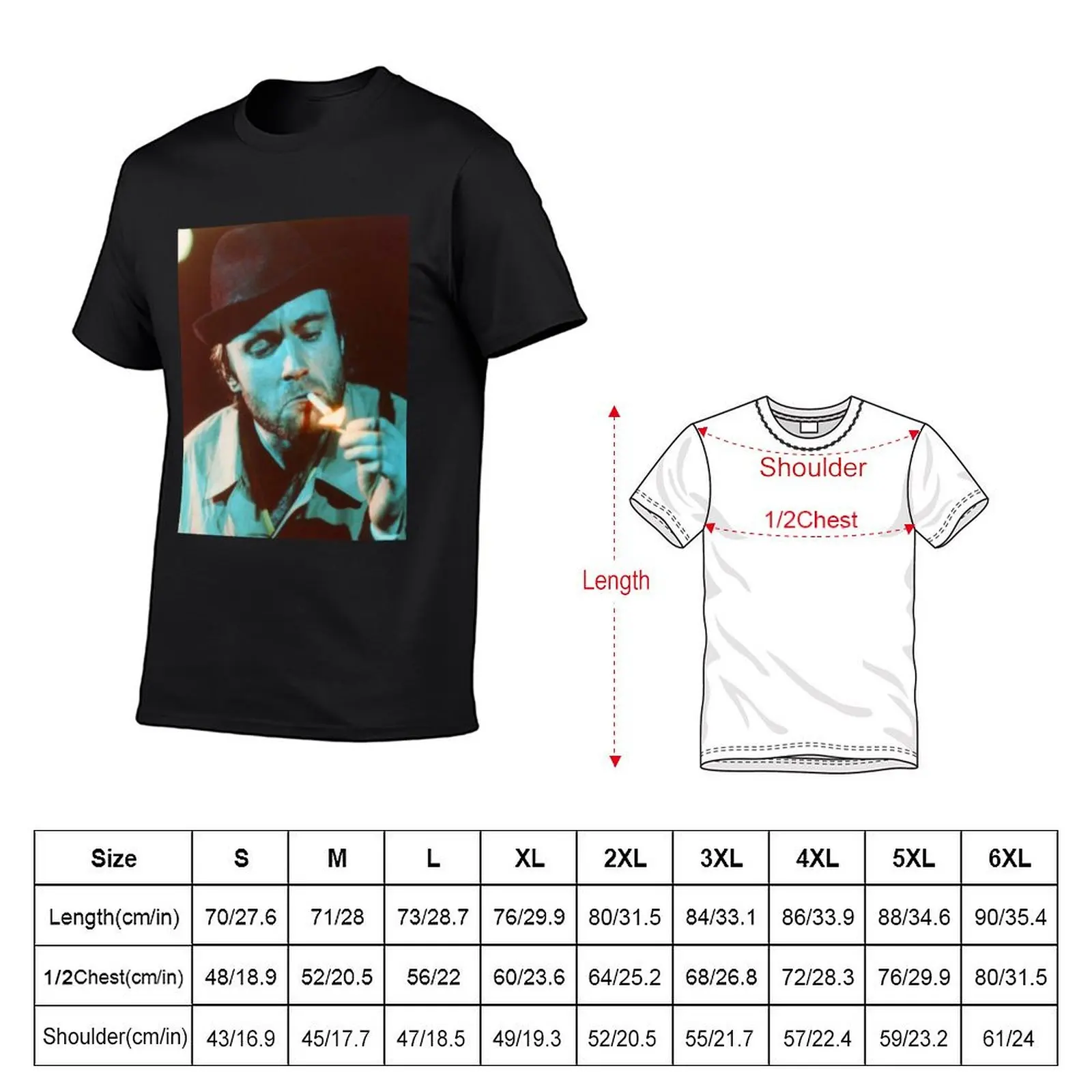 Phil Collins T-Shirt anime stuff basketball graphic tees for a boy shirts men graphic