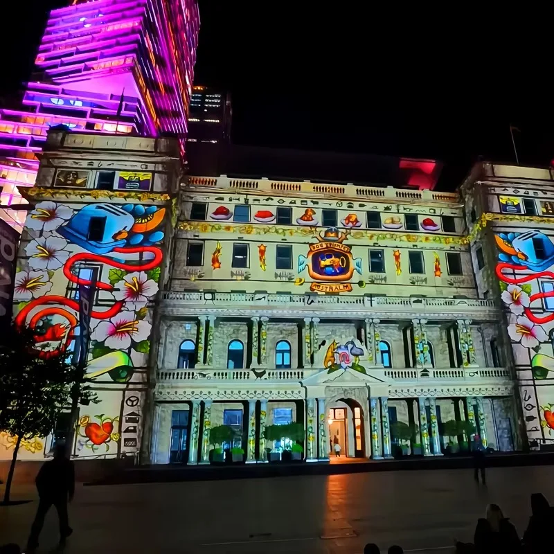 

[Hot Sale] HD Interactive 3D Video Mapping Projector Evening Visual Enjoyment Table Entertainment Venue Holographic Video Mappin