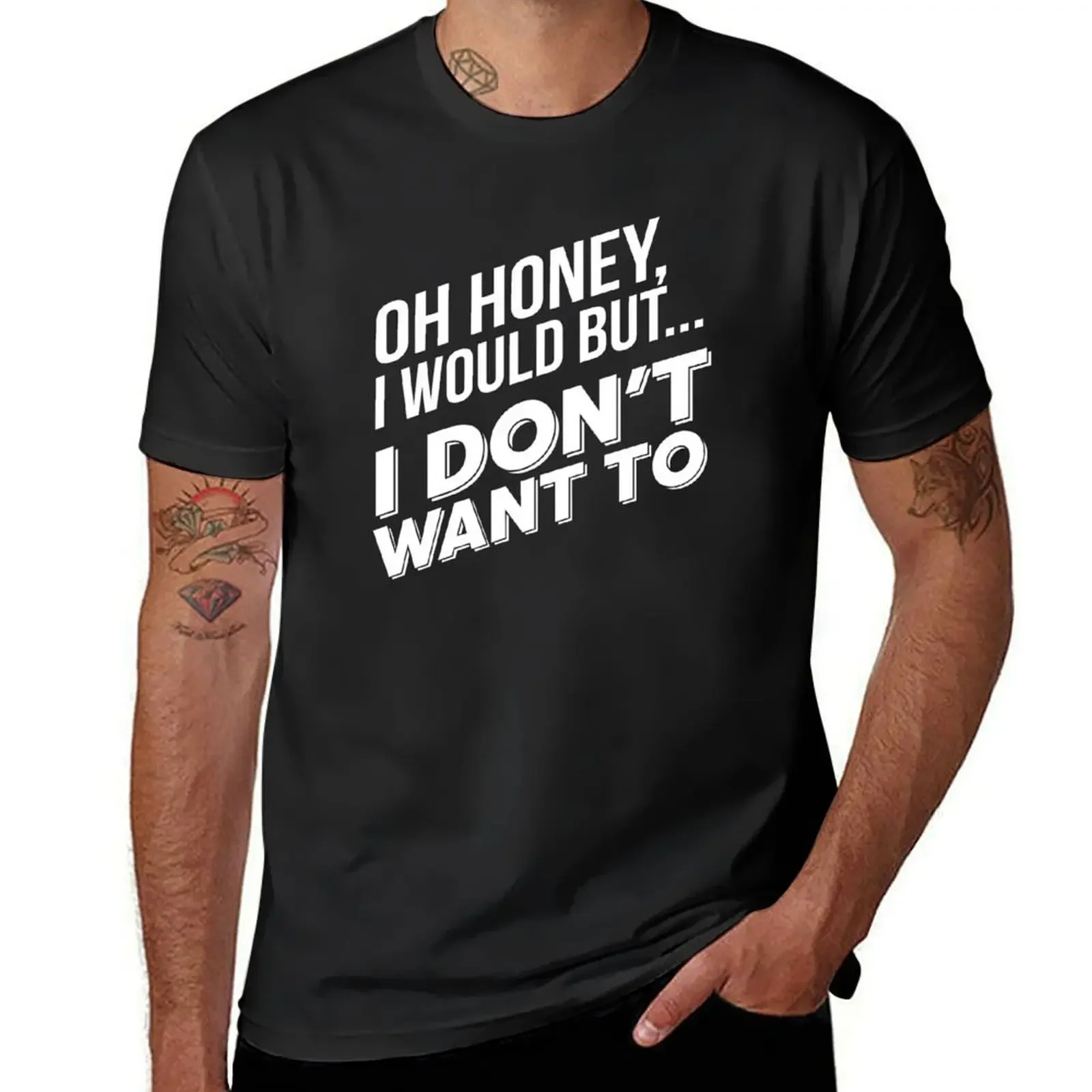 

Karen Walker: I Would but I Dont Want To (Will and Grace) T-Shirt korean fashion anime Men's clothing