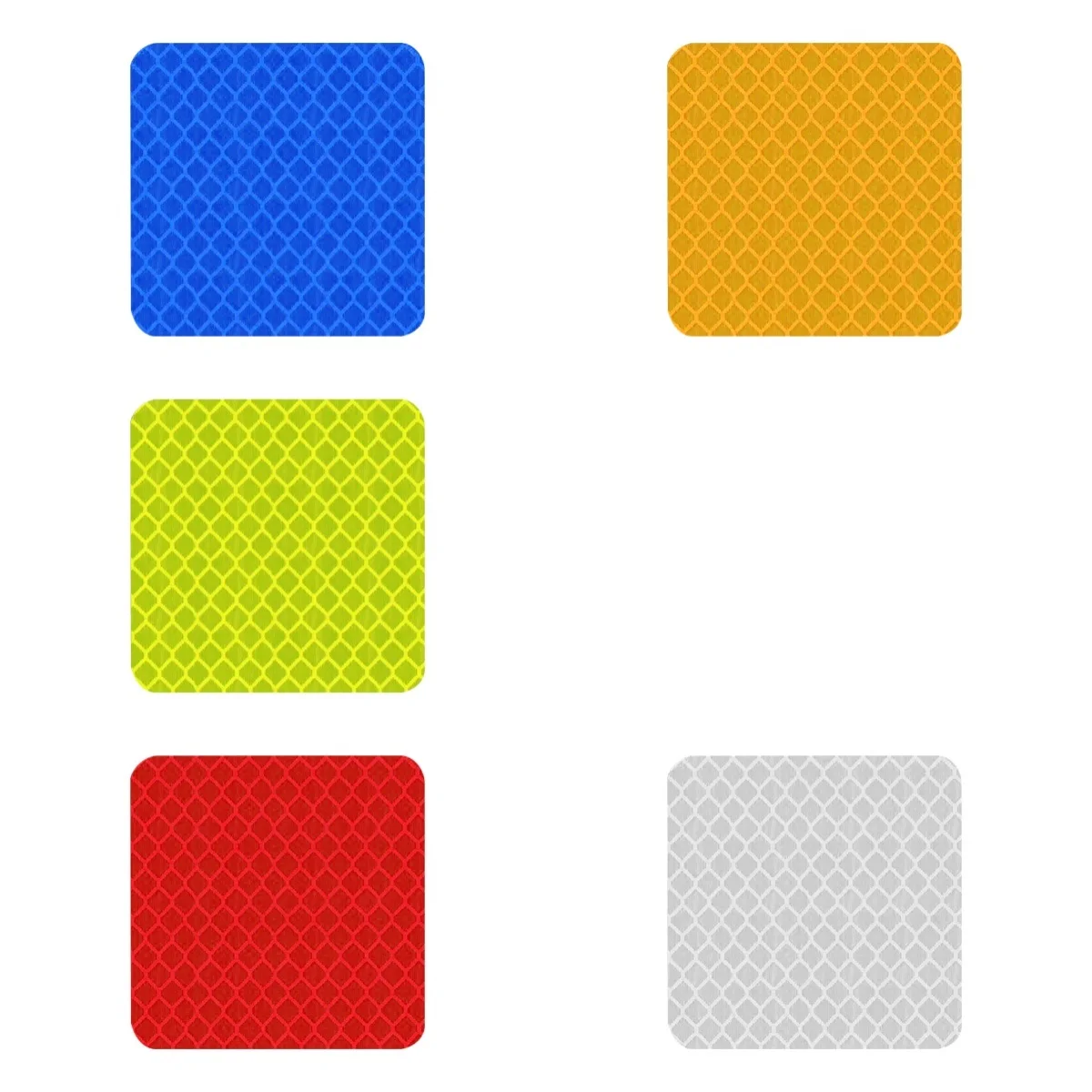 10 قطعة مقاوم للماء سيارة الوفير ملصقات عاكسة دراجة نارية تحذير شريط إضاءة طويل آمن عاكس ملصقات ليلة القيادة صائق #1