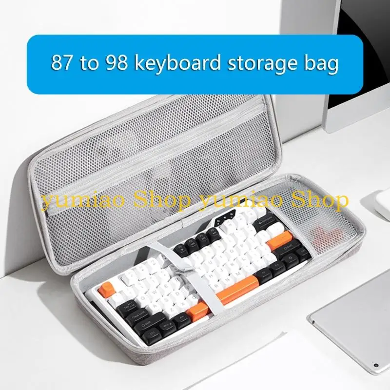 

587B Hard Shell Keyboard Storage Bag for 87-98Key Computer Mechanical Gaming Keyboard