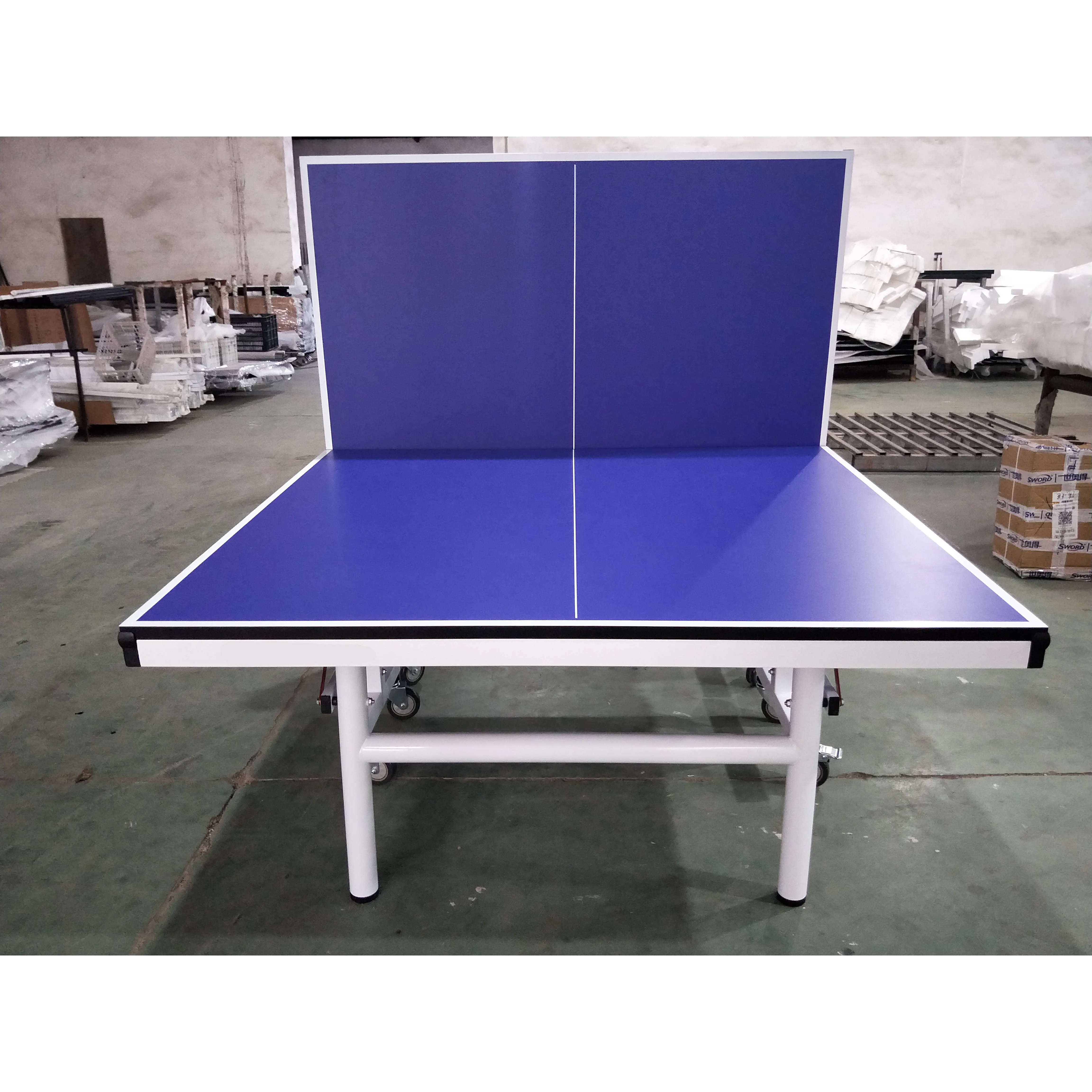 Double folding tennis table In - Table Tennis Folding Table recension och pris