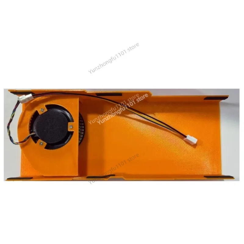 MI50 Graphics Card Cooling Modification Kit, Built-in Turbo Fan GPU Cooler, Radeon MI50 Heat Sink Upgrade