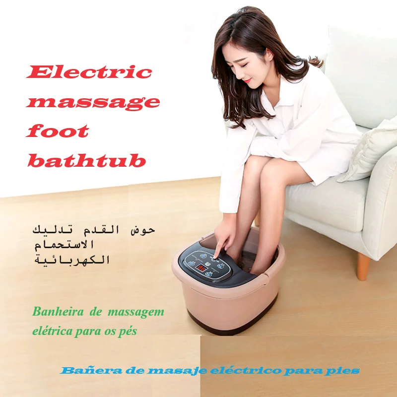 

Thermostatic massage foot bath bucket