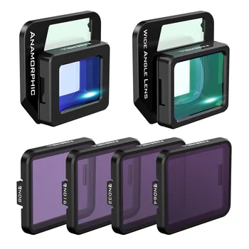 Freewell Lente Anamórfica Grande Angular com Filtro ND, Compatível com Mavic 3, Mavic 3 Core, Mavic 3E, Não compatível com MAVIC 3