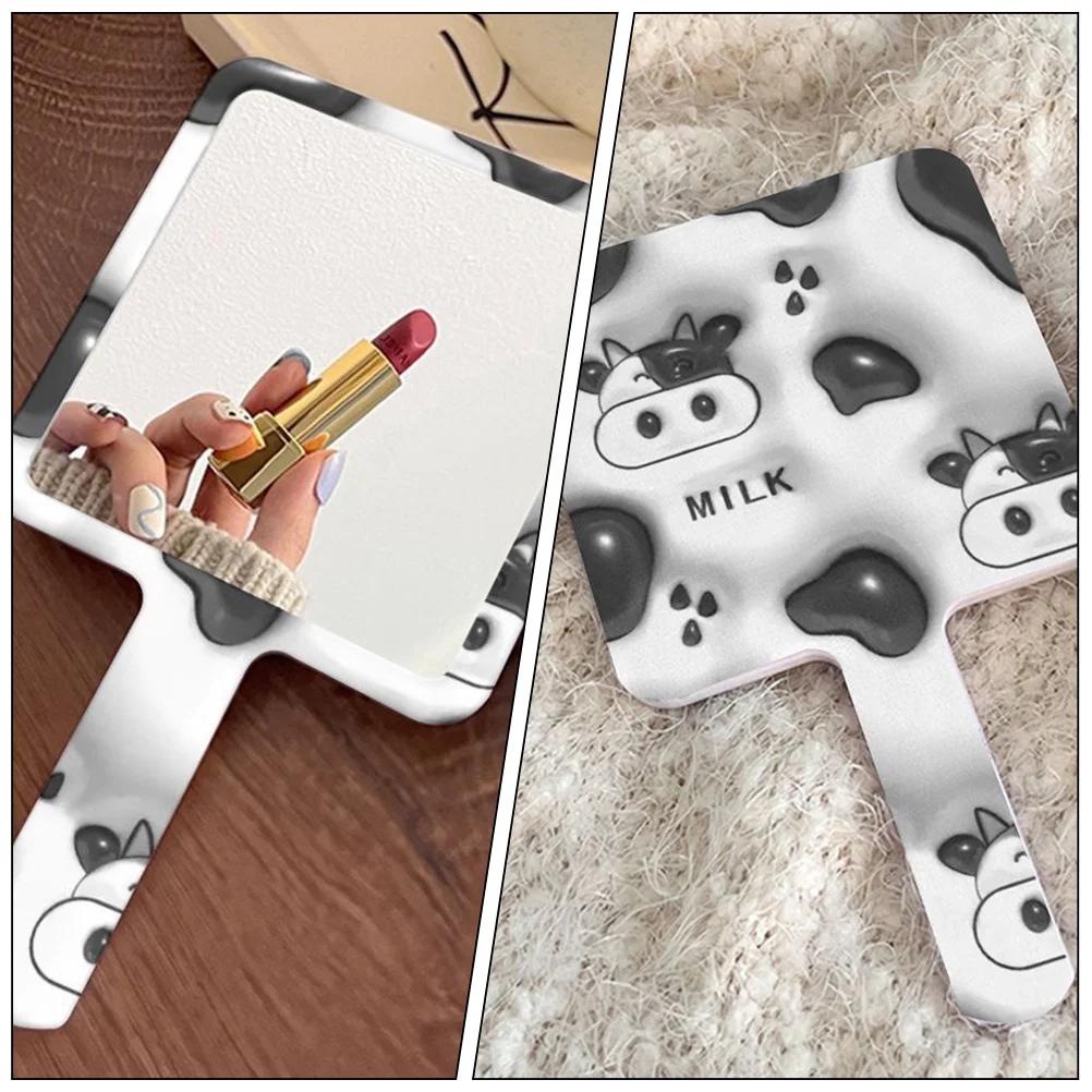 Handspiegel Lichtgewicht Duurzaam Compact Gepolijst Draagbare Make-up Reisspiegel Kleine Handspiegel,