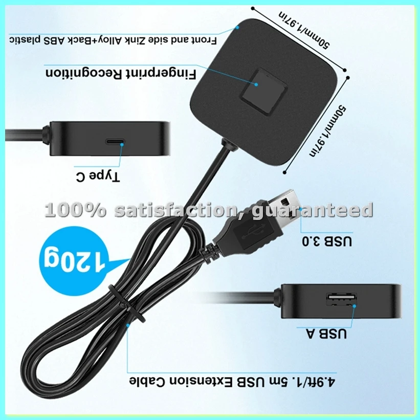 

Wired Fingerprint Reader for Hello Touch ID Fingerprint Reader & Hub USB Reader Scanner Module B-ABFT