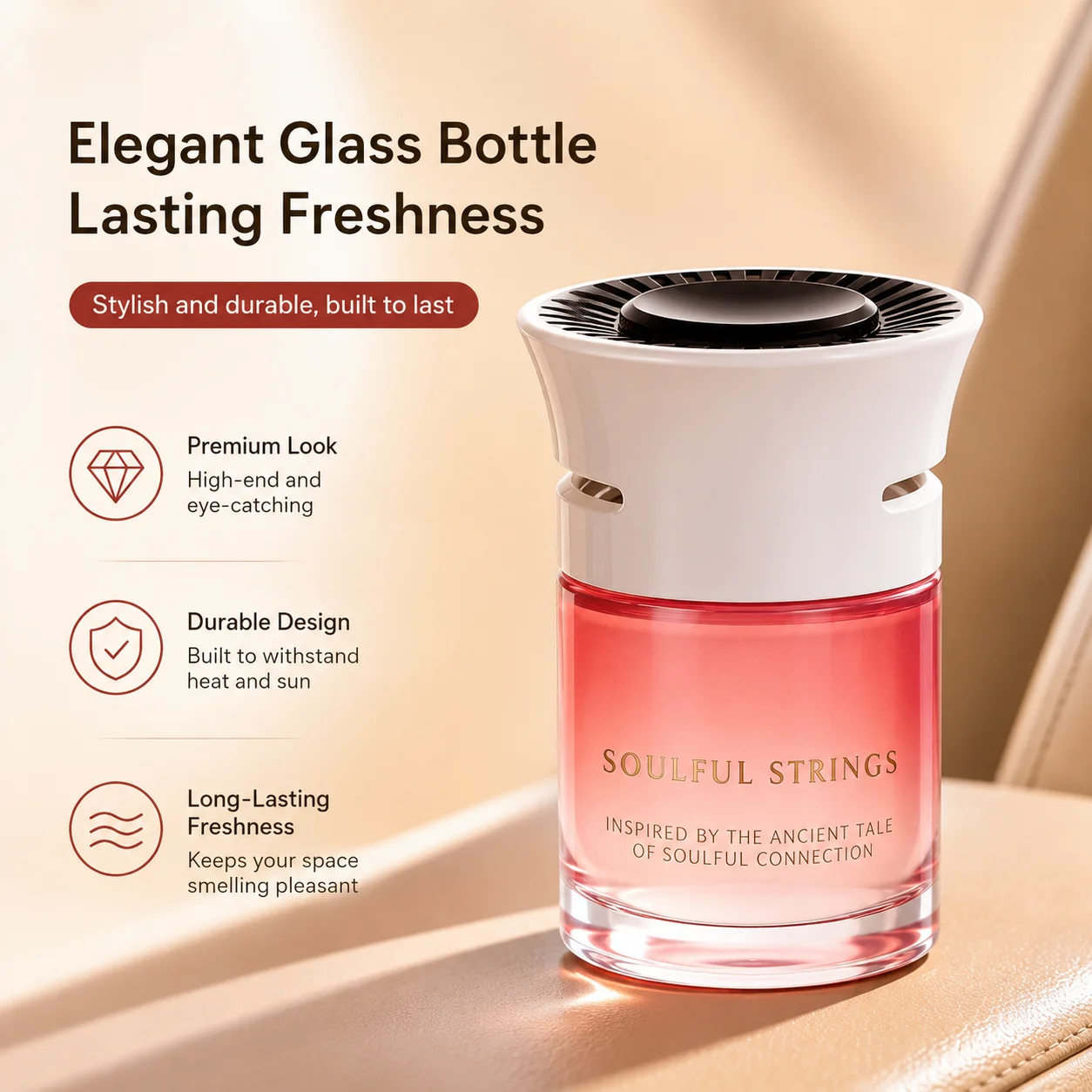 New Car Air Freshener Solid Perfume Balm Long-lasting Fragrance Car Perfume for Women Removes Odors and Purifies Air