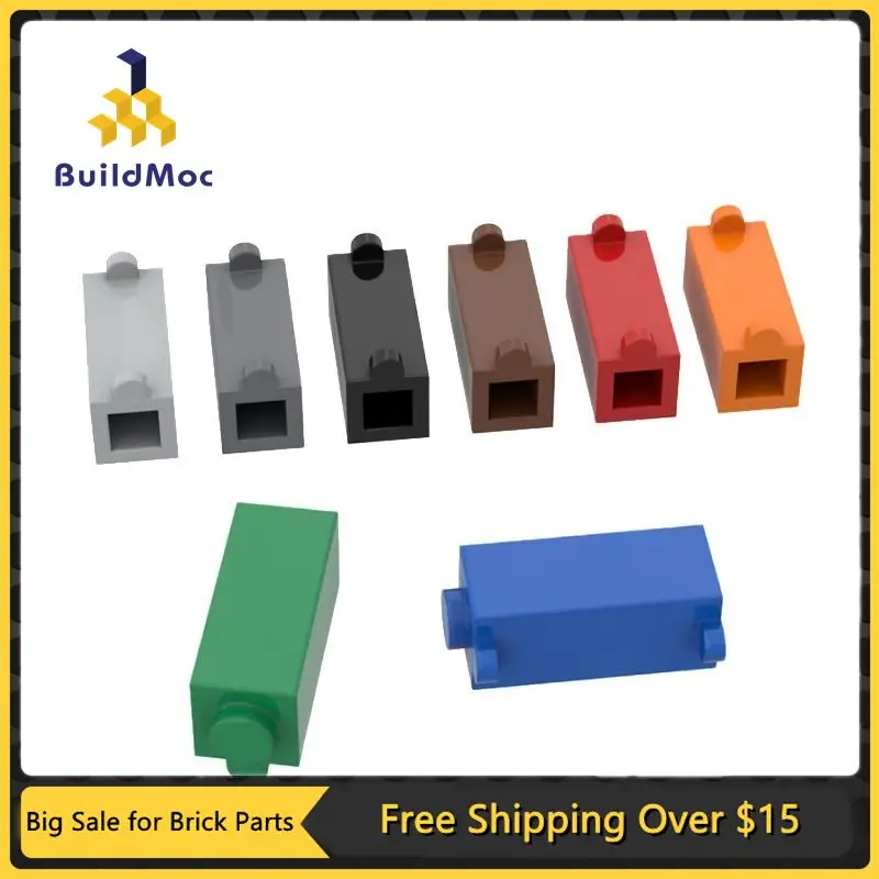 10Pcs MOC Parts 3581 Brick Special 1 x 1 x 2 with Shutter Holder Compatible Bricks DIY Assmble Building Blocks Particle Kid Toy