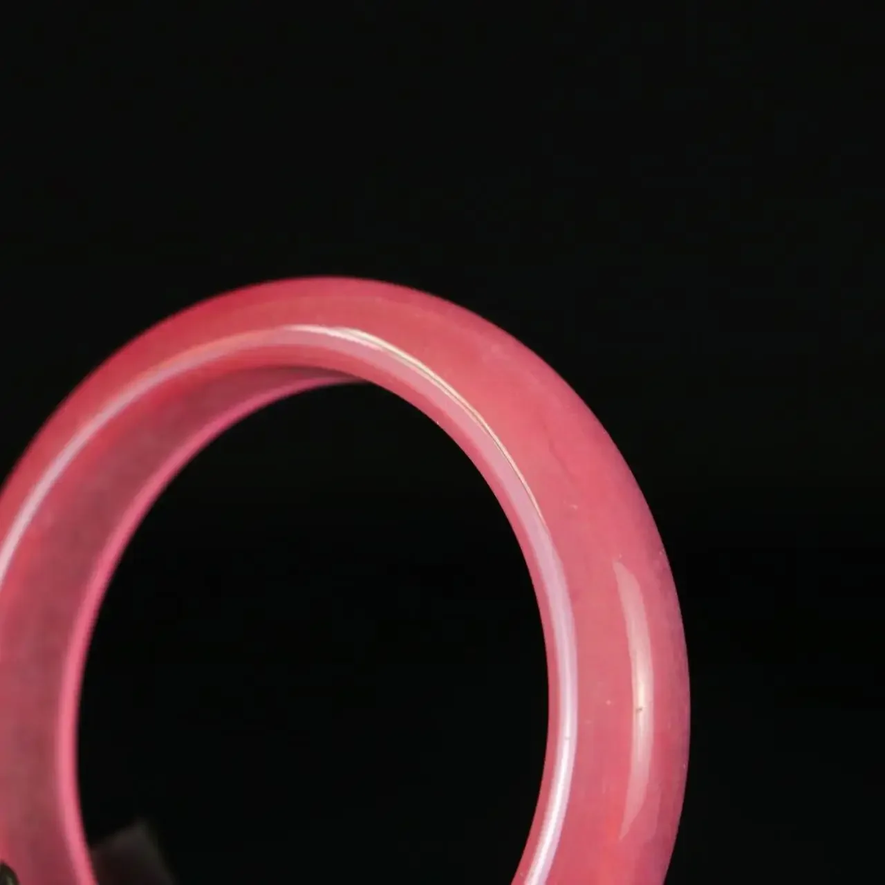 بذور الجليد الطبيعية سوار مرصع باليشم أنثى بذور الجليد شقة الفم الوردي سوار أنثى سوار مرصع باليشم مجوهرات رائعة #3