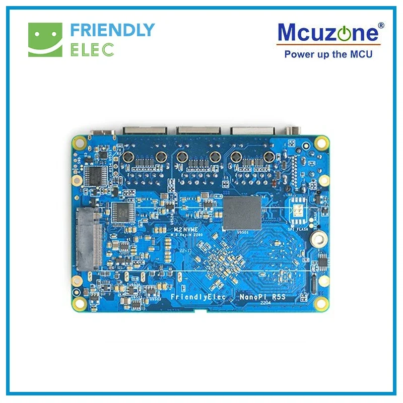 MiiBestODFan per R5S, ventola turbo 3507 con 2 radiatori, stessa dimensione come NanoPi R5S PCBA, RK3568 Debian Ubuntu Openwrt