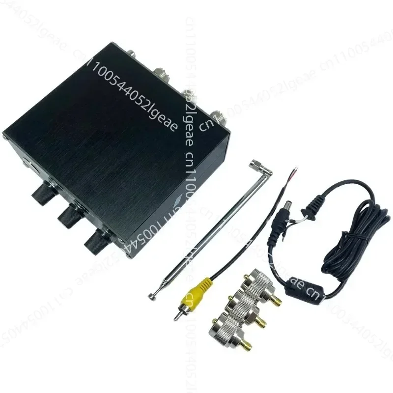 1-30 MHz QRM Radio Eliminator X-Phase Built-in PTT Control HF Band QRM Eliminator QRM Canceller 2 Receiving Antenna