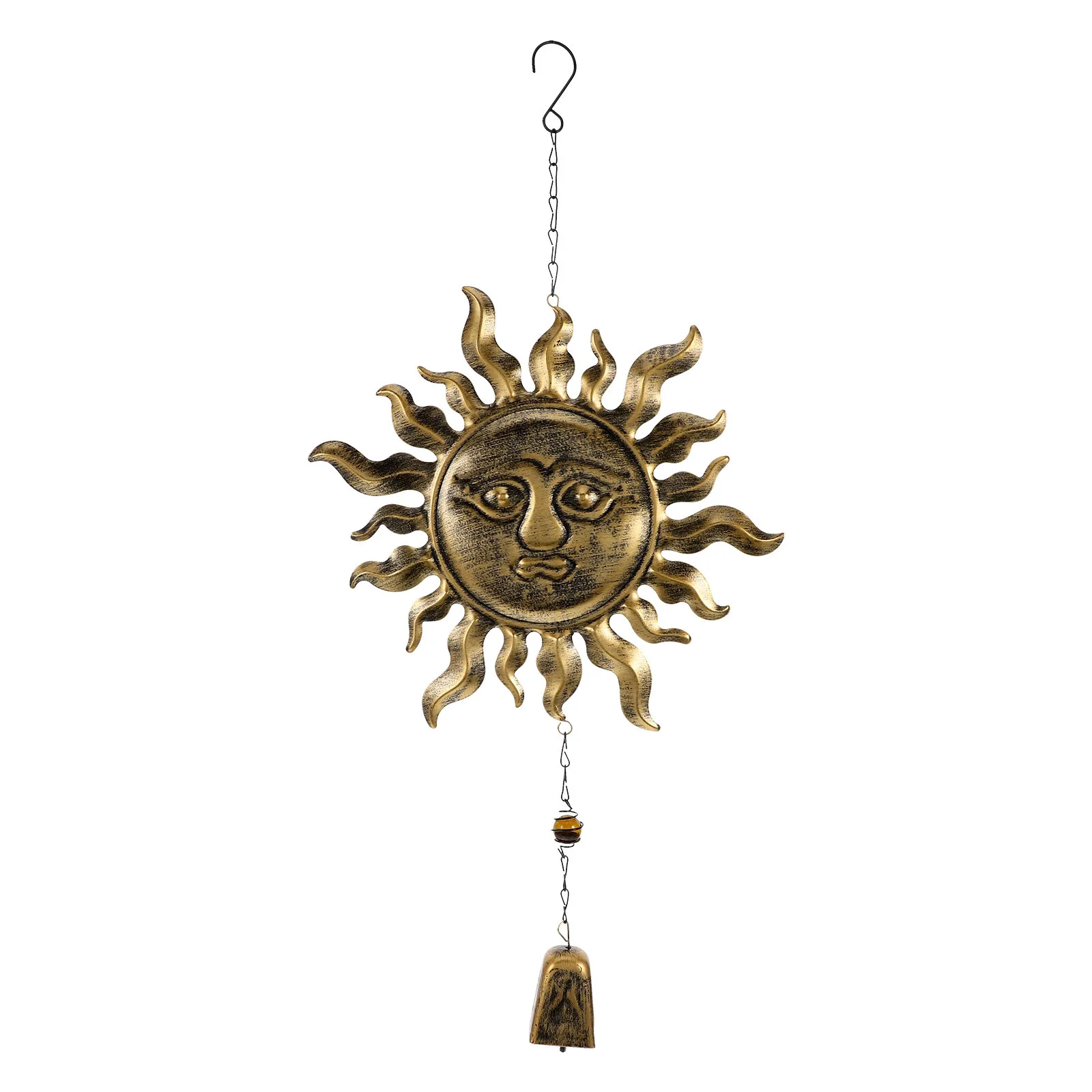 

Wind Chime Outdoor Decorative Bell Soothing Sound Patio Hanging Rustic Metal Wind Chime Garden Ornament