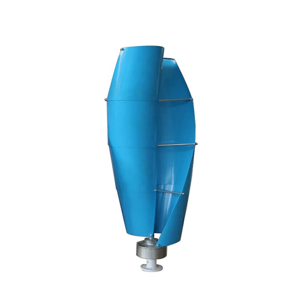 Low Speed Small Scale Wind Power Generation Spiral 5KW Wind Mills Power Generator System for Factory