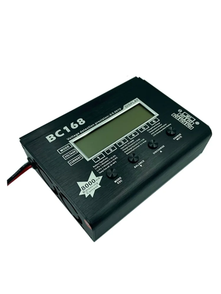 AOK BC168 1-6S 8A 200W Super Speed LCD Intellective Balance Charger/Discharger for Lipo Battery Rc Toys