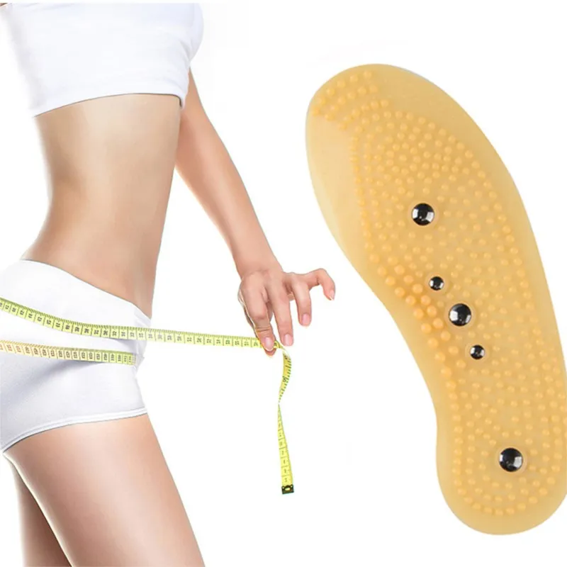 

Magnetic Therapy Insoles for Men Women Foot Soles Massage Slimming Shoes Pads Comfort Feet Care Inserts Acupressure Magnet Pad