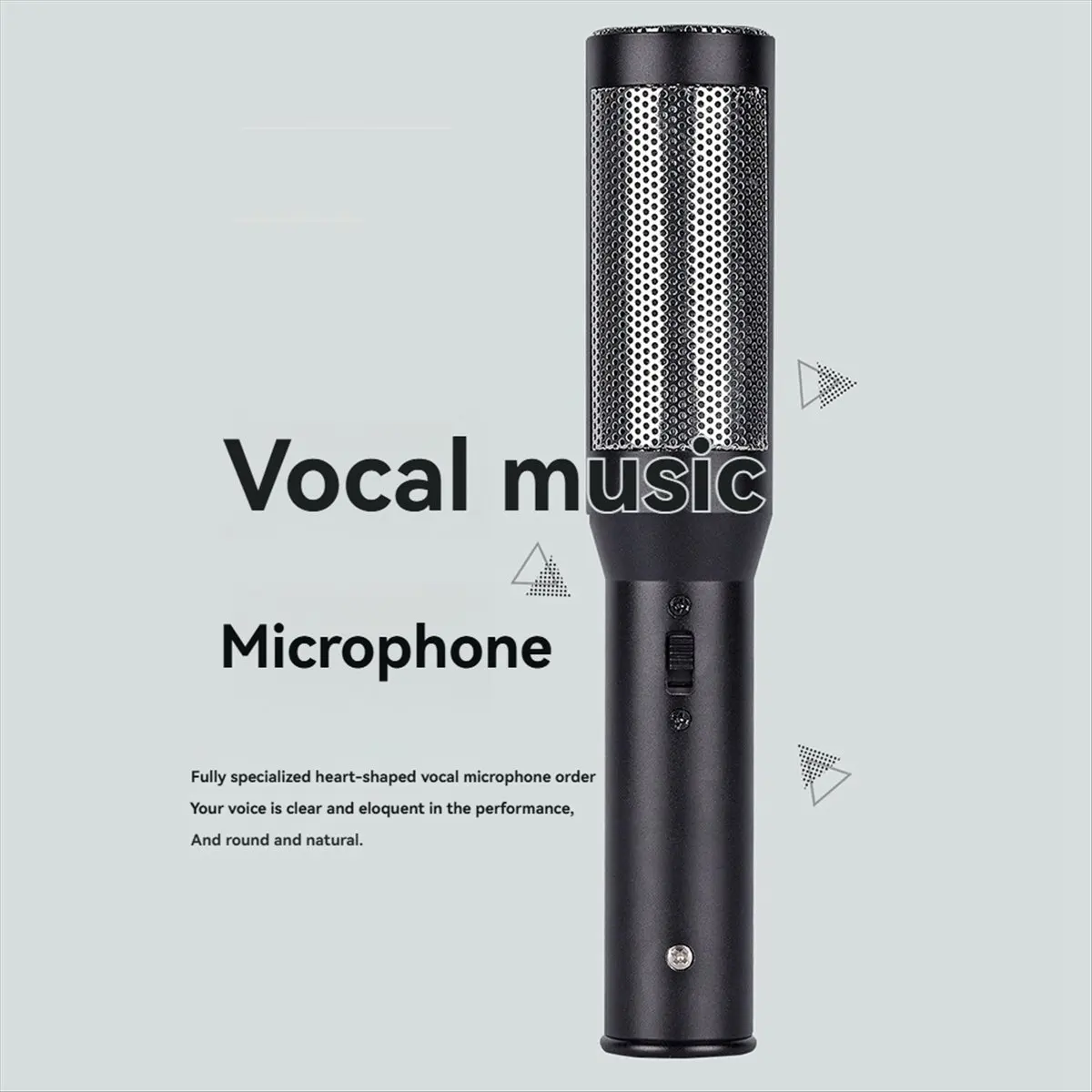 A10I Conference Interview Microphone Condenser Microphone Interview Recording Vlog Live Mic Super-Cardioid