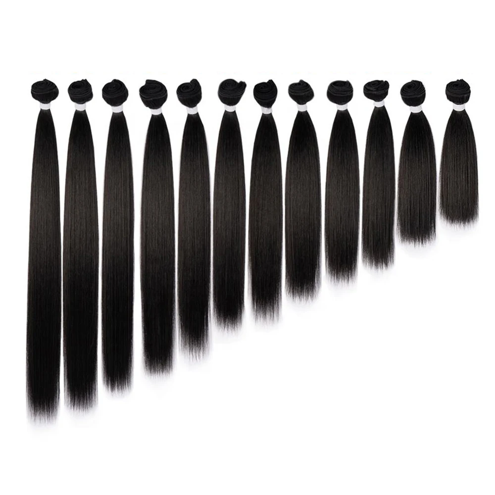 

8-30 Inch Straight Human Hair Bundles Brazilian Remy Virgin Hair 100% Unprocessed Straight Bundles Human Hair Extensions Natural