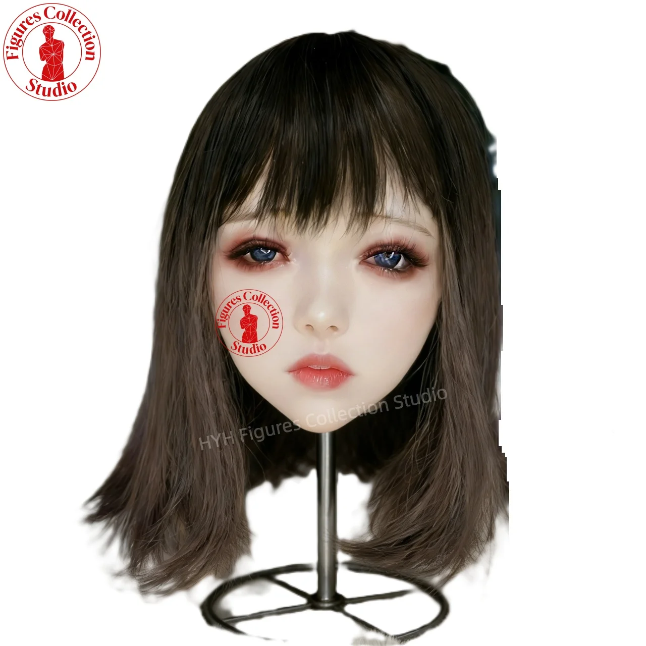 

Манекен головы Studio Makeup Head HYH-THM-KX-0022 в натуральную величину, интерфейс M16, для причесок, украшений, фотографии