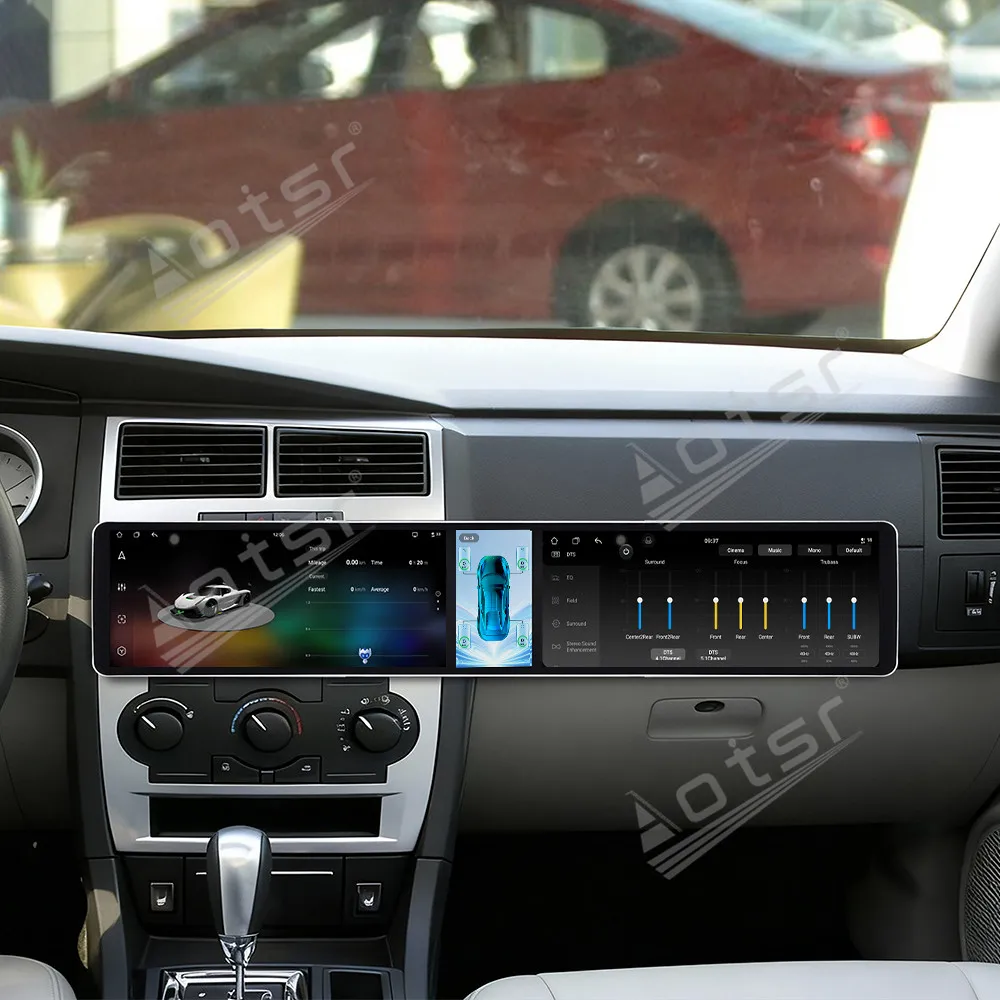 Triple Screen Android Car Radio For DODGE CHARGER-MAGNUM 2004~2007 Car Multimedia Player GPS Navigation CarPlay Auto Head Unit