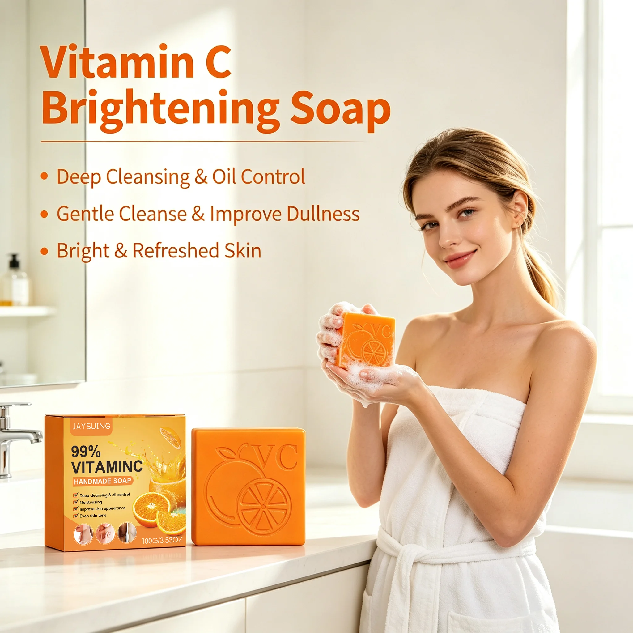 Cleaning Soap Mild Skin Friendly Moisturizing Whitens Brightens Skin Softens Revitalizes Skin Exfoliating Long Lasting Fragrance