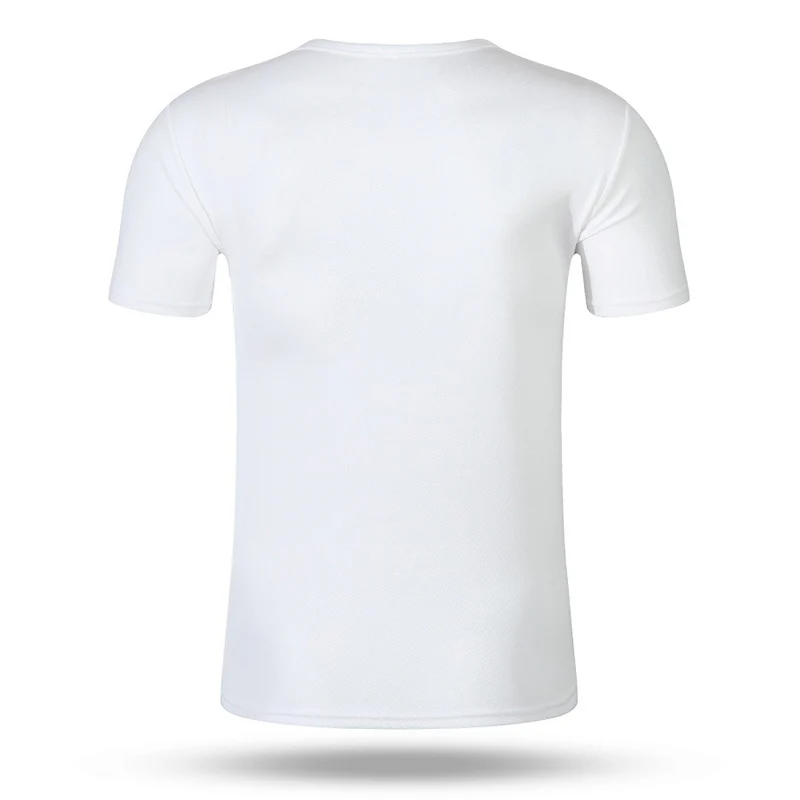 Marathon Men's Casual T-shirts Summer Quick Dry Breathable Round Neck Short Sleeve Elastic Outdoor Training Hiking Run T-shirts image 6