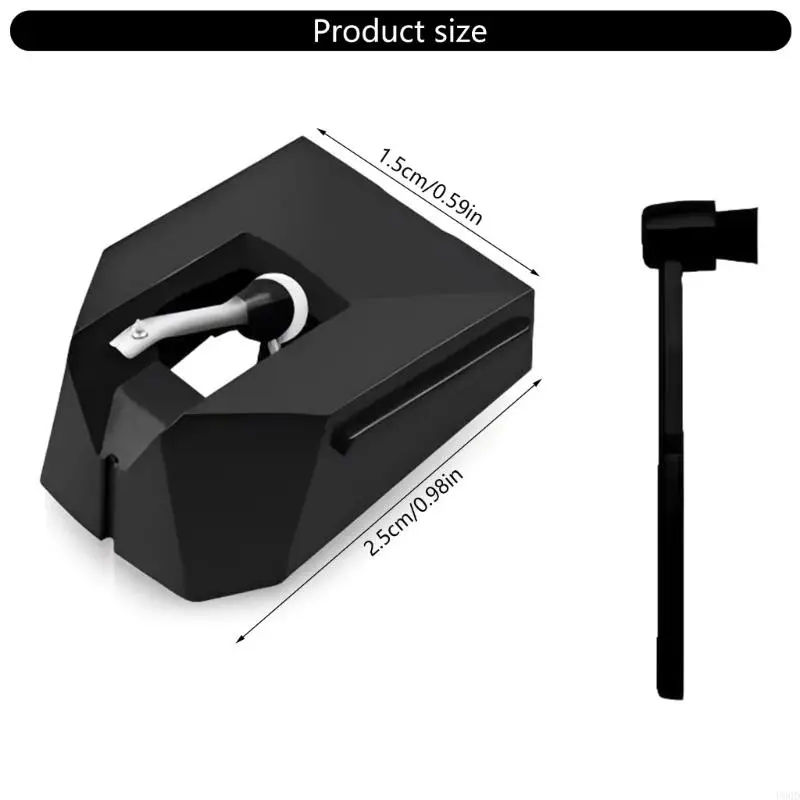 2025 เข็มแผ่นเสียงใหม่พร้อมชุดแปรงทำความสะอาดสำหรับ ATLP120 VMN95E 95EN 95ML 95SH รุ่นที่เข้ากันได้