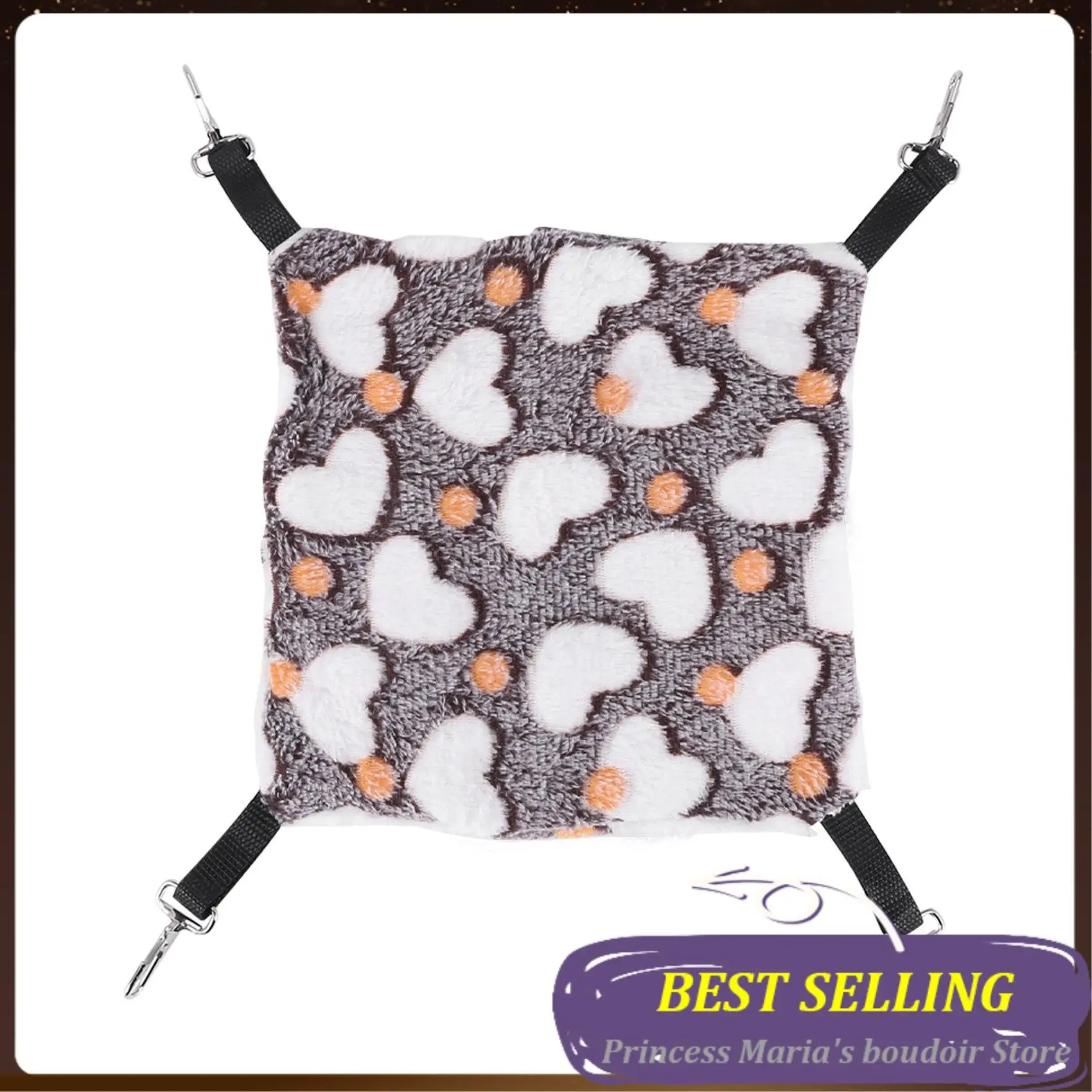

AB30-2 Pieces Guinea Pig Rat Hammock Guinea Pig Hamster Ferret Hanging Hammock Toys Bed For Small Animals Chinchilla