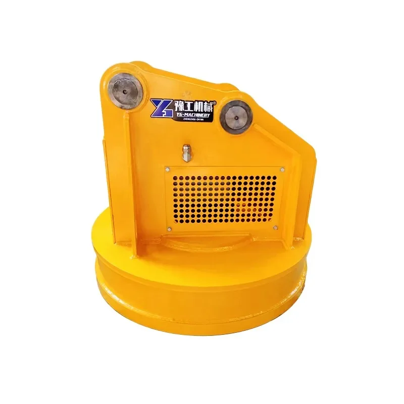 Hydraulic Electromagnet Lifting Magnet Heavy-Duty Electromagnets Scrap Processing Plants Circular Lifting Magnet 1.2m Hot Sale