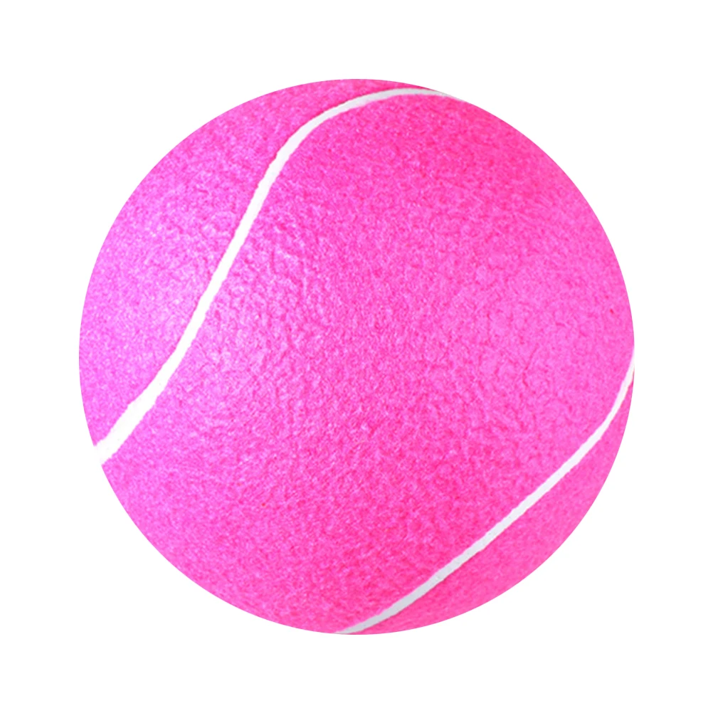 

Inflatable inch Giant Pink Soft Big Tennis Ball Elastic Inflatable Tennis Outdoor Camping Kids Toy Durable Oversized