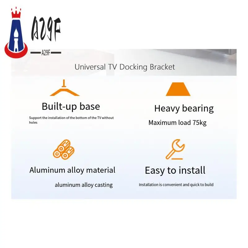 

A29F-2 шт., подставка для телевизора, универсальный кронштейн для ЖК-телевизора, держатель для стола, многофункциональные удобные мебельные ножки