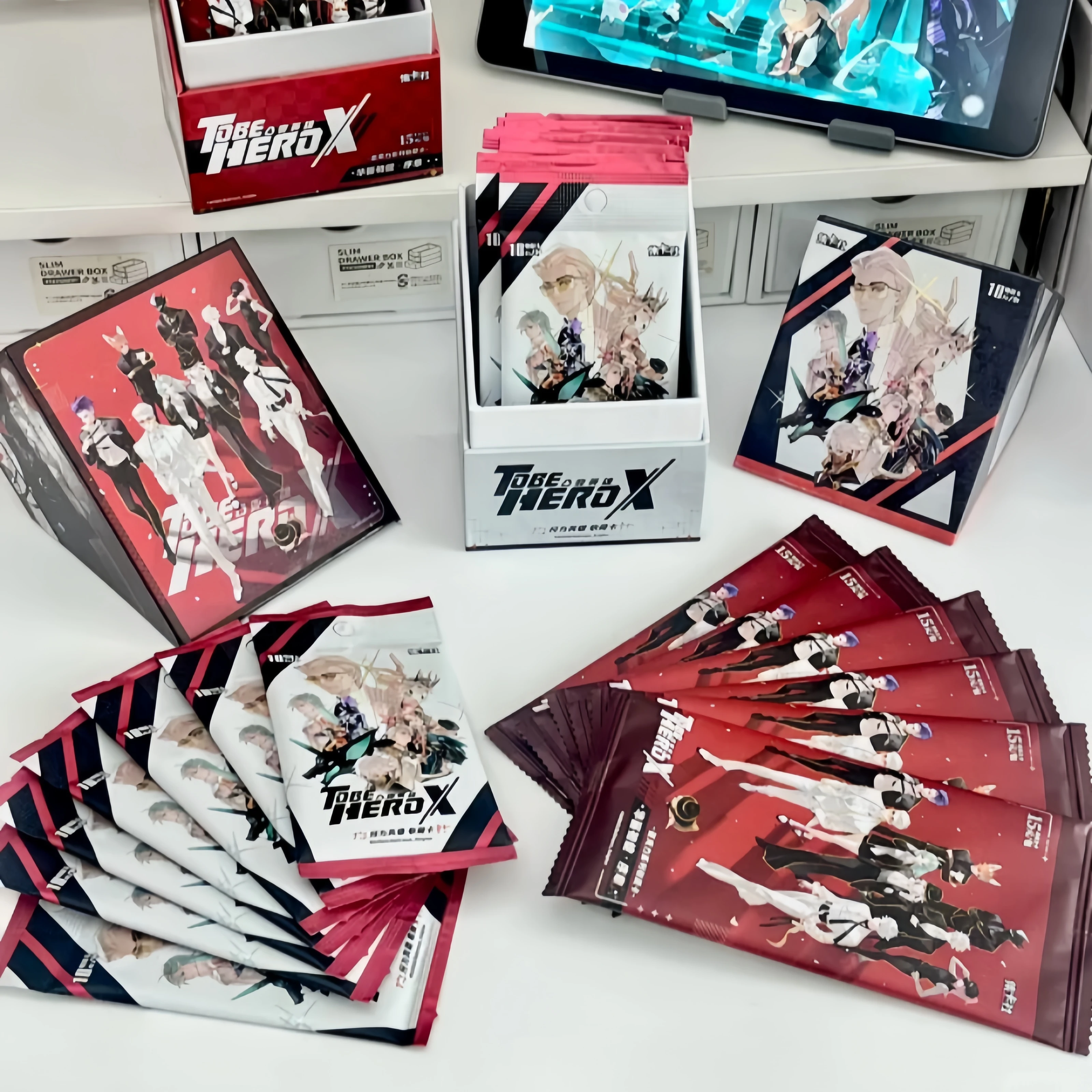 

Подлинная коллекция акриловых карт To Be Hero X Convex Hero, What Is A Hero Card, анимация, периферийные устройства аниме, коллекционные игрушки