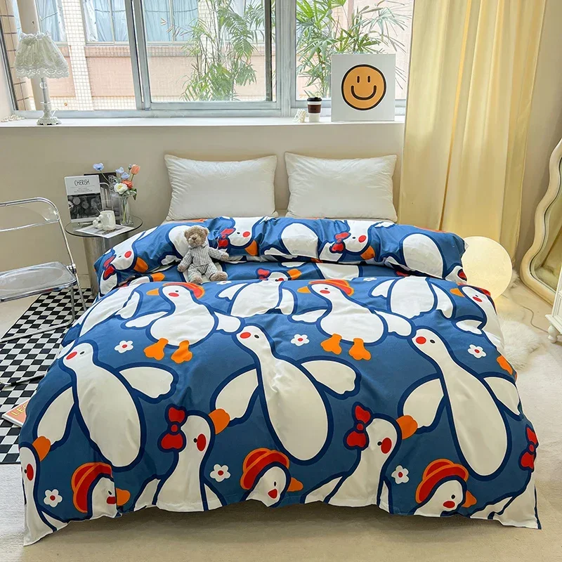 1PCS Duvet Cover Single Double Queen King Size Nordic Style Bedclothes Comforter Cover Cotton Quilt Cover Bedding (No pillowcase