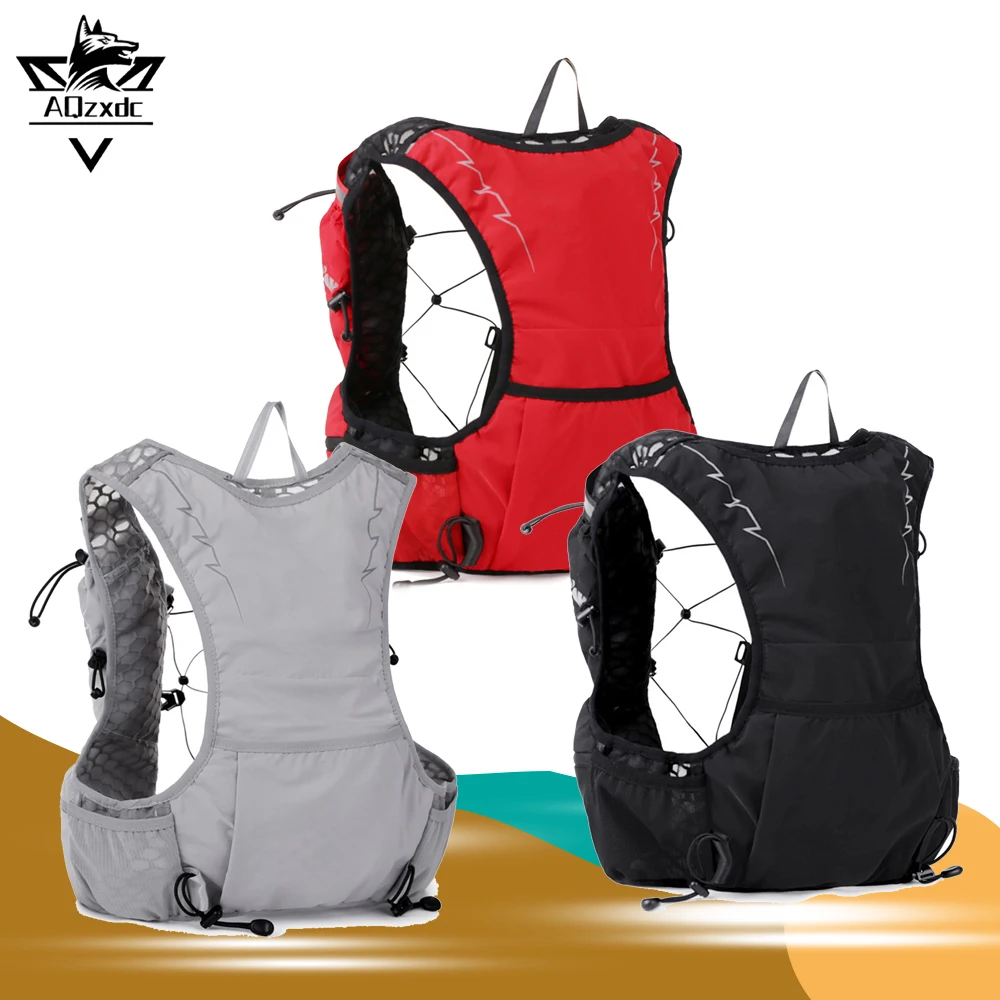 

Summer New Vest Bag Running Sports Fitness Water Bag Cycling Pouch Outdoor Ultra-Light Breathable Backpack for Running Marathon