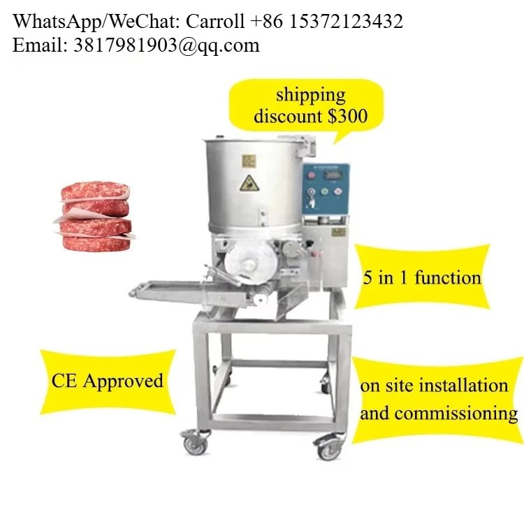

Automatic Burger Machine/ /patty Making Machine/hamburger Patty Forming Machine