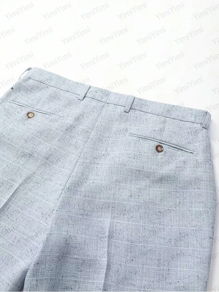 Ternos masculinos elegantes, trespassado, lapela repicada, slim fit, blazer de casamento, conjunto de 2 peças, smoking masculino, jaqueta de baile personalizada