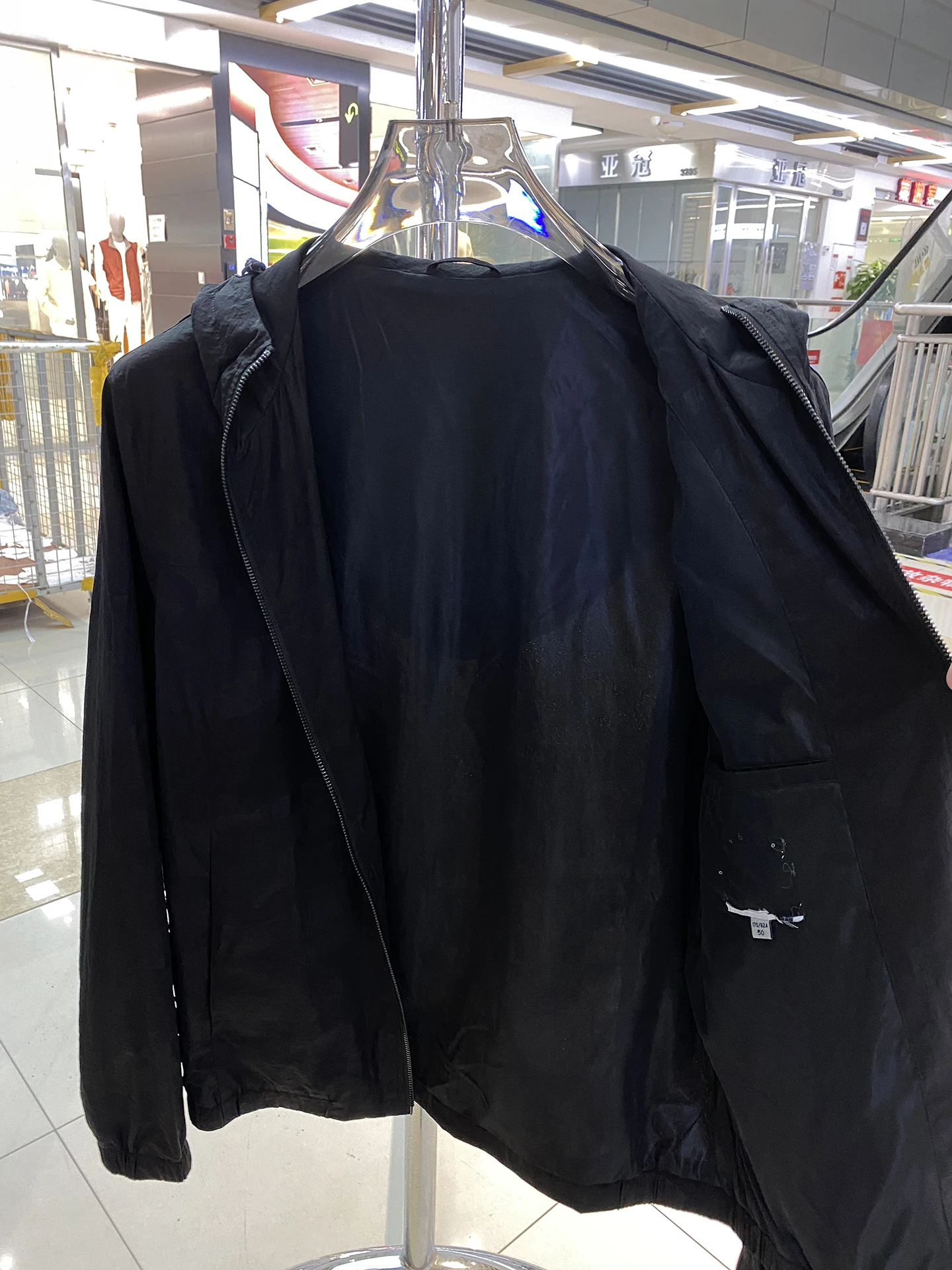 

Homesi Men's Faionable Casual Jaet New Autumn Windproof Simple Outdoor Coat with Hat k Pattern All-Match Youth Polye...