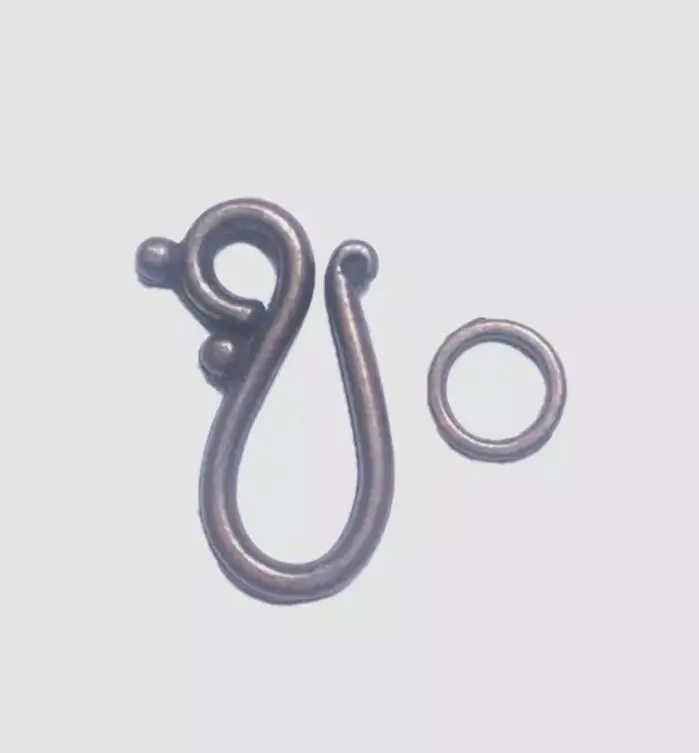 

20 комплектов застежек-крючков бронзового цвета 21*14 мм H3164 H1440