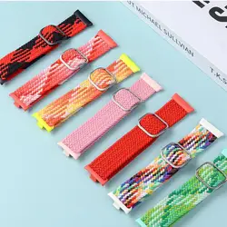 for Xiaomi Redmi Watch 4 Strap Elastic Adjustable sport Nylon Braided wrist Replacement belt correa bracelet Miband 8 pro band