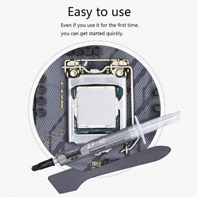 Wärmeleitpaste für Desktop-Computer, Laptop, CPU, Grafikkarte, universelle Silikon-Wärmeableitungspaste, Wärmeleitpaste
