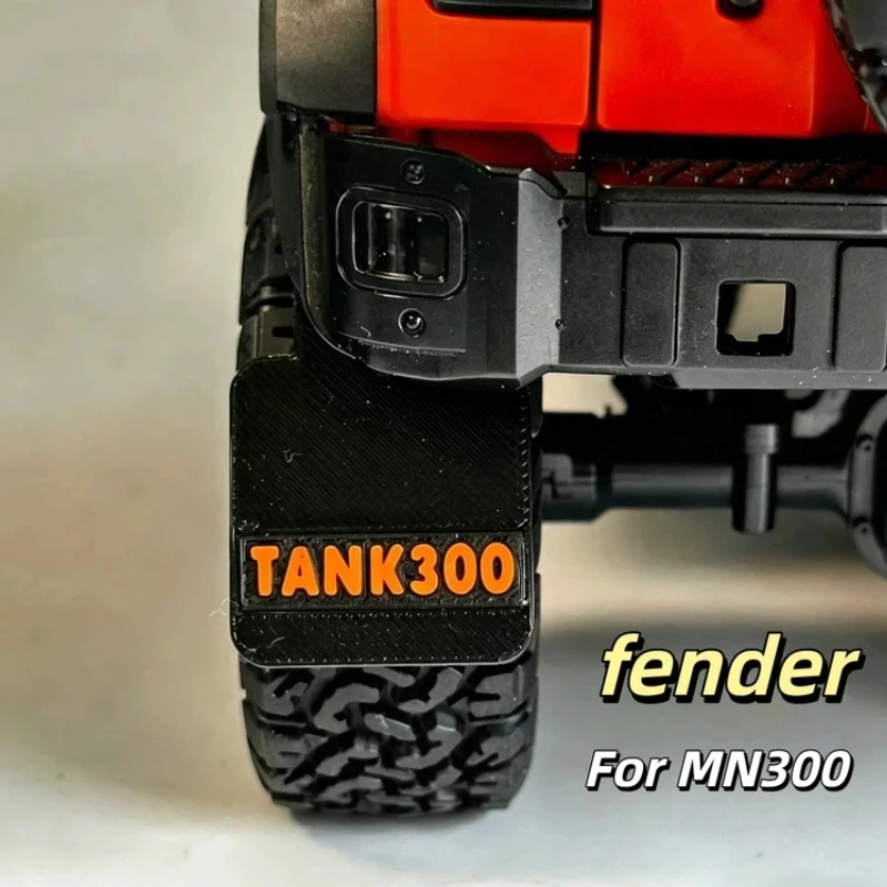 MN Rear Mudguard For Mn300 Tank 300 Rc Crawler Modified Exterior Decoration Accessories Multi Color Optional Upgrade Parts