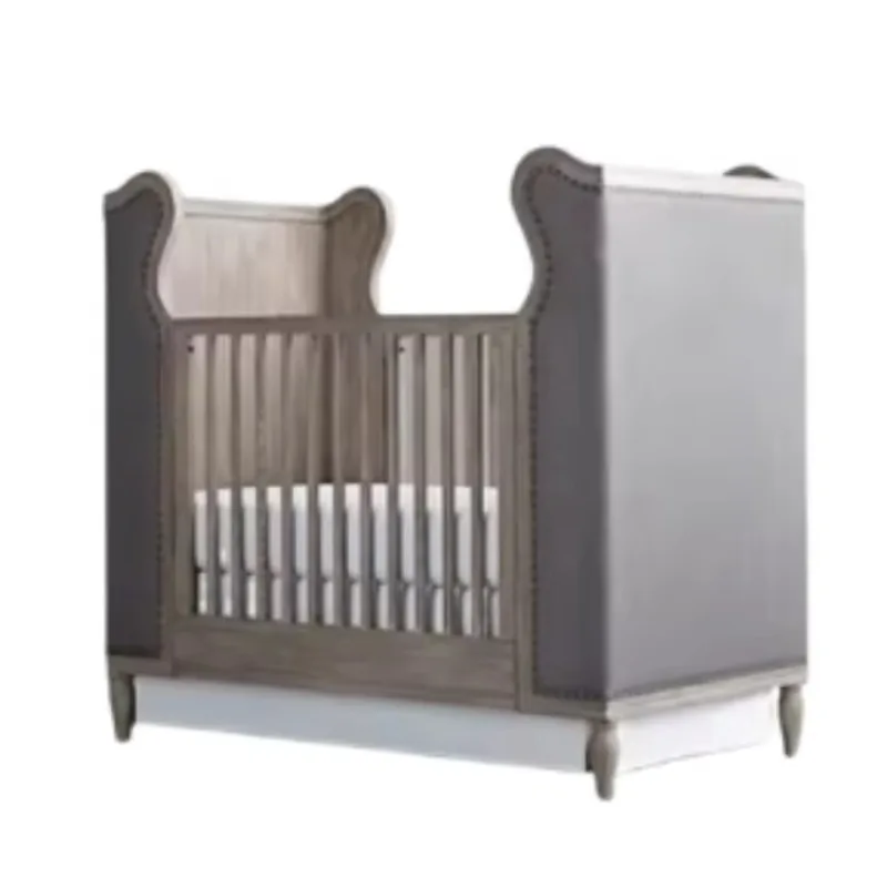 

2026 Modern European Style Baby And Kid's Furniture Wooden Baby Bed Baby Crib For Bedroom Furniture Manufacturing In Indonesia